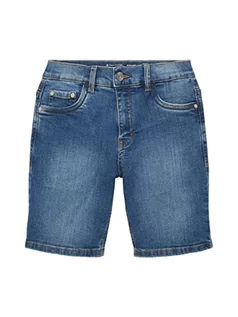 Spodenki damskie - TOM TAILOR Chłopcy bermudy jeans szorty 1035009, 10152 - Mid Stone Bright Blue Denim, 164 - grafika 1