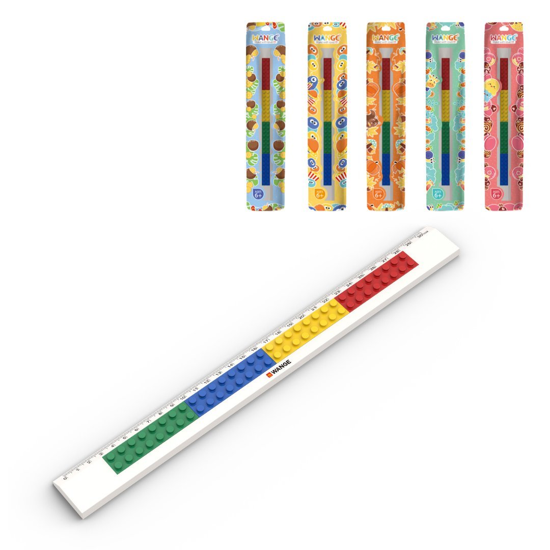 Wange 6902 - Linijka z klocków 30 cm