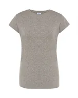 Koszulki i topy damskie - T-shirt damski szary 170g/m2 roz. XXL - miniaturka - grafika 1