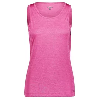 Koszulki i topy damskie - CMP Damski top T-shirt różowy Hot Pink Mel. 46 - grafika 1