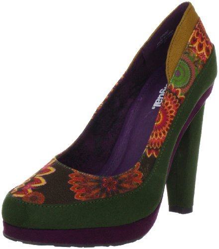 Desigual Damskie buty Melbourne czółenka, pomarańczowa - Orange Naranja Tierra 7015-39 eu