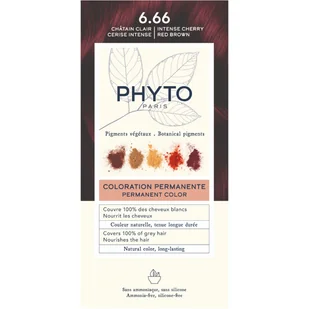 Phyto Color Farba do włosów 6.66, Intensywny Ciemny Miedziany Blond - Farby do włosów i szampony koloryzujące - miniaturka - grafika 1