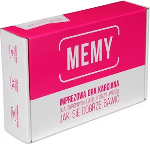 Kojar MEMY: IMPREZOWA GRA KARCIANA - Gry karciane - miniaturka - grafika 1