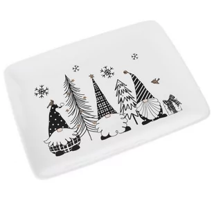 Taca ceramiczna Krasnale, 22,7 x 30,5 cm, - Talerze - miniaturka - grafika 1