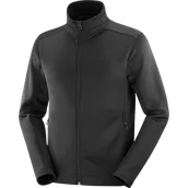 Bluzy sportowe męskie - BLUZA MĘSKA SALOMON OUTLINE WARM M C23008 - miniaturka - grafika 1