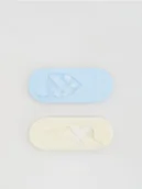 Skarpetki dla dzieci - Reserved - Skarpetki antypoślizgowe 2 pack - wielobarwny - miniaturka - grafika 1