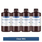 Filamenty i akcesoria do drukarek 3D - żywica do drukarek 3D, formuła roślinna, niskozapachowa, bezbarwna - 4 kg - miniaturka - grafika 1