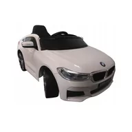 Pojazdy elektryczne dla dzieci - Auto Na Akumulator Bmw 6Gt Koła Eva Pilot Ekoskóra - miniaturka - grafika 1