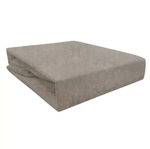 PRZEŚCIERADŁO FROTTE Z GUMKĄ 180X200 JASNY POPIEL prz-fro-180-200-jpo - Prześcieradła - miniaturka - grafika 1