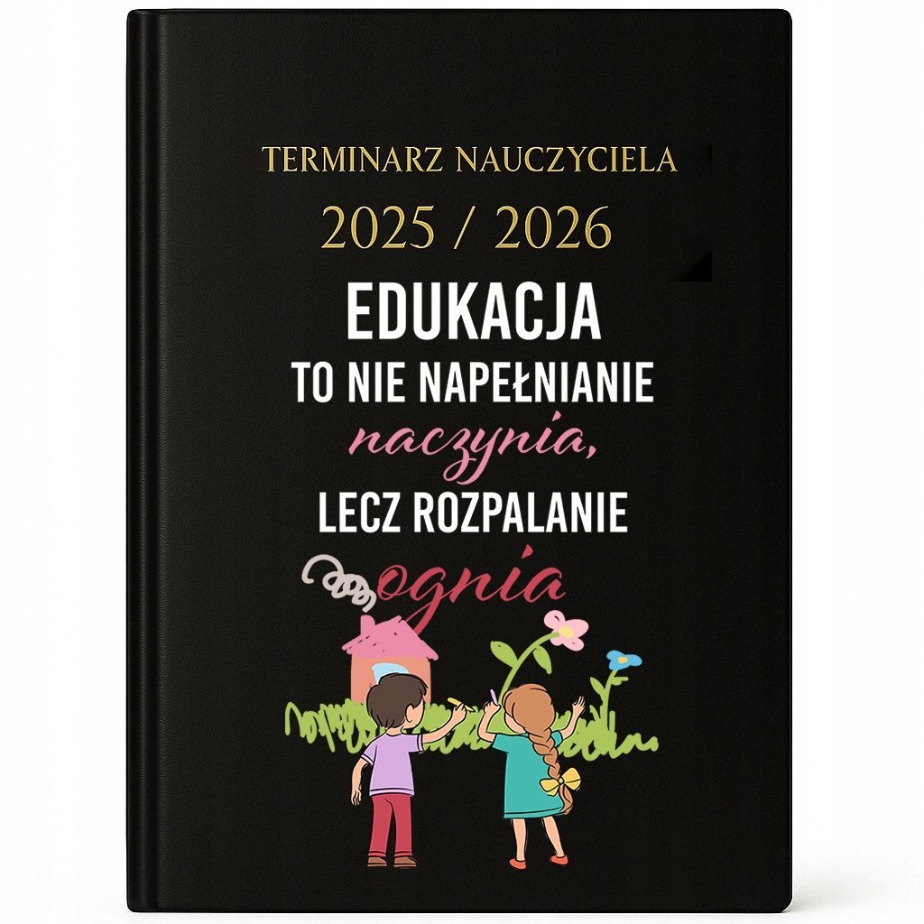 KALENDARZ NAUCZYCIELA A5 25/26 Planer Prezent Dla Nauczyciela Edukacja To
