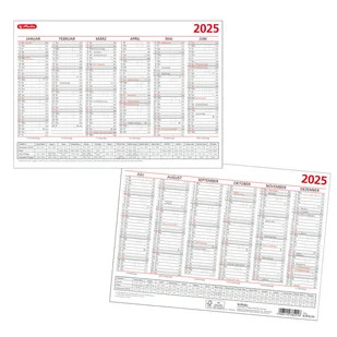 Herlitz 50047888 kalendarz Stół - Kalendarze - miniaturka - grafika 1