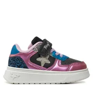 Buty dla dziewczynek - Sneakersy Primigi 6972611 Czarny - miniaturka - grafika 1