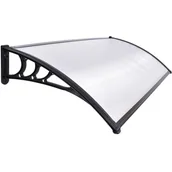 Daszki nad drzwi - Daszek GOCKOWIAK Sago 80 x 120 cm Czarny - miniaturka - grafika 1