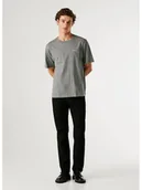 Koszulki męskie - Pepe Jeans Koszulka "Connor" w kolorze szarym - miniaturka - grafika 1