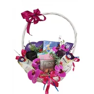 Zestawy upominkowe - Poczta Upominkowa;kosz prezentowy Storczyk - miniaturka - grafika 1