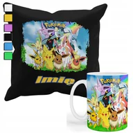 Gadżety dla niej i dla niego - ZESTAW KUBEK + POSZEWKA Z NADRUKIEM-DLA FANA PREZENT BAJKI STWOREK+IMIĘ - miniaturka - grafika 1