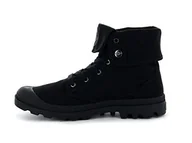Botki damskie - Palladium Damskie Baggy Boots botki 92353 czarne, czarny, 38 EU - miniaturka - grafika 1