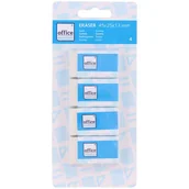 Gumki biurowe - Gumka do mazania 4 szt zestaw gumki biurowe szkolne - miniaturka - grafika 1