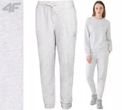 Spodnie damskie - Spodnie Damskie 4f Dresowe Sportowe Joggery F1138 Dresy Na Co Dzień Xl - miniaturka - grafika 1