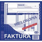 Druki akcydensowe - Michalczyk&Prokop Faktura VAT 2/3 A4 netto wielokopia (100-2E) - miniaturka - grafika 1