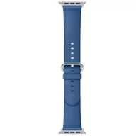 Akcesoria do smartwatchy - Oryginalny Pasek Apple Watch 38mm Sea Blue Classic Buckle w zaplombowanym opakowaniu - miniaturka - grafika 1
