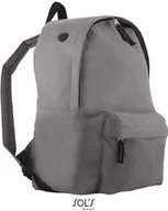 Plecaki - SOLs Bags 70100 Plecak Rider 14 x 28 x 40 cm - Kolor: Grafitowy - Rozmiar: 14 x 28 x 40 cm - miniaturka - grafika 1