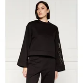 Bluzy damskie - Karl Lagerfeld Bluza | Oversize fit - miniaturka - grafika 1