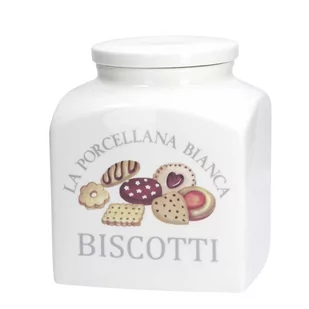 Pojemnik Na Ciastka 3.5 Ltr Conserva La Porcellana Bianca - Talerze - miniaturka - grafika 1