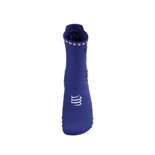 COMPRESSPORT Skarpetki do biegania trailowe ProRacing Socks V4 Trail dazzling blue/dress - Skarpetki sportowe męskie - miniaturka - grafika 3