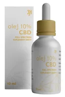 Suplementy naturalne - 3H Olej CBD 10% FULL SPECTRUM, 10ml - miniaturka - grafika 1