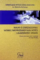 Ekonomia - Nauki o zarządzaniu wobec nieprzewidywalności i złożoności zmian - miniaturka - grafika 1