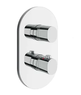 Ravak Chrome II - Termostatyczna bateria podtynkowa, do 3 odbiorników, chrom X070457 - Baterie wannowe i prysznicowe - miniaturka - grafika 1