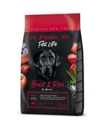 Sucha karma dla psów - FITMIN Dog For Life Adult Beef Rice 2,5 kg dla psów wszystkich ras - - miniaturka - grafika 1
