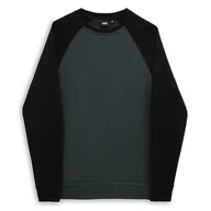 Bluzy męskie - Vans Bluza męska Skoval Crew, zielone szczyty - czarna, S, Zielony Szczyt - czarny, S - miniaturka - grafika 1
