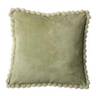 Poduszka GENTIL 45 x 45 cm zielony - Poduszki dekoracyjne - miniaturka - grafika 1