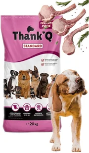 Sucha karma dla psa THANKQ STANDARD Jagnięcina z witaminami 20kg - Sucha karma dla psów - miniaturka - grafika 1