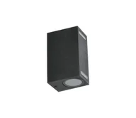 Lampy ogrodowe - Kobi QUERK 2xGU10/35W/230V IP54 15 cm czarny - miniaturka - grafika 1