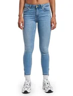 Spodnie damskie - ONLY Dżinsy damskie, jasnoniebieski (light blue denim), 29W / 34L - miniaturka - grafika 1