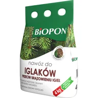 Nawozy ogrodnicze - Nawóz granulowany do iglaków przeciw brązowieniu igieł 4 kg Bopon - miniaturka - grafika 1