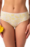 Majtki damskie - Key 2-pak delikatne kwiatowe figi midi bikini, Kolor multicolour, Rozmiar L, Key - Primodo.com - miniaturka - grafika 1