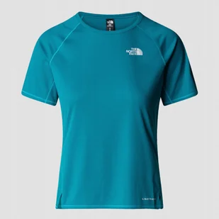 Koszulka Damska The North Face Sunriser SS Tee - Deep Teal - S - Koszulki i topy damskie Koszulka Damska The North Face Sunriser SS Tee - Deep Teal - S - Koszulki i topy damskie - miniaturka - grafika 1