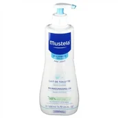 Balsamy i oliwki dla dzieci - Latte di Toilette Mustela Pelle Normale 500 ml 3504105034702 - miniaturka - grafika 1