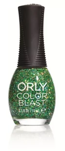 Orly Color Blast, lakier, Lime Green Chunky Glitter, 11 ml - Lakiery do paznokci - miniaturka - grafika 1
