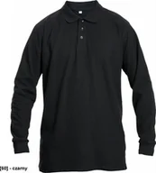 Odzież robocza - CERVA SANGU - koszulka polo dł.rękaw - czarny XS - miniaturka - grafika 1