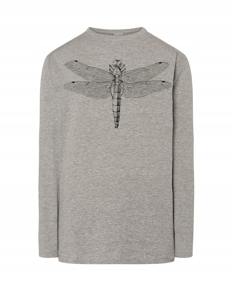 Longsleeve męski FAJNY nadruk WAŻKA r.XS