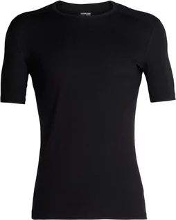 Koszulki sportowe męskie - Icebreaker 200 Oasis Koszulka z krótkim rękawem Mężczyźni, czarny XXL 2021 Podkoszulki z krótkim rękawem IB1045090011005 - grafika 1