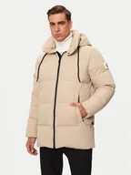 Kurtki męskie - AFTER LABEL Kurtka puchowa Vancouvern A00013 Beżowy Regular Fit - miniaturka - grafika 1