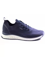 Półbuty męskie - PÓŁBUTY RIEKER - B0605-14 BLUE - Rieker - miniaturka - grafika 1