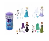 Figurki dla dzieci - Disney Frozen Snow Color Reveal Figurka Zmienia Kolor Kraina Lodu Mattel - miniaturka - grafika 1