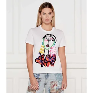 Desigual T-shirt TS_MISURI Regular Fit - Koszulki i topy damskie - miniaturka - grafika 1